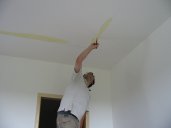Malování bytu - malování pruhů
