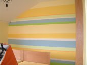 Malování dvou dětských pokojů - 